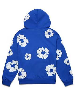 Denim Tears The Cotton Wreath Sweatshirt Royal Blue - SneakCenter