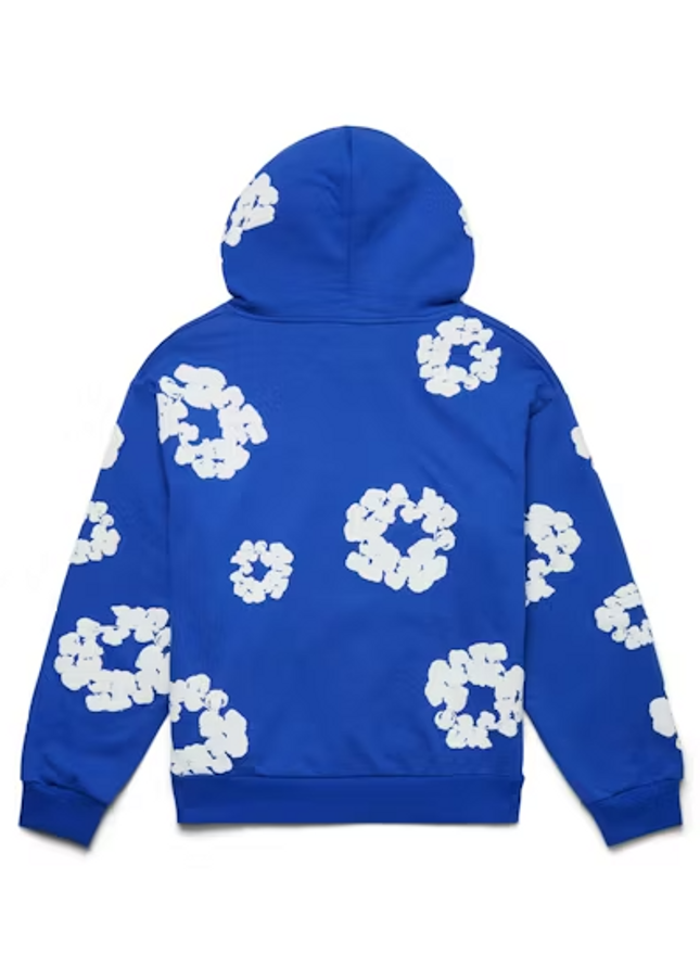 Denim Tears The Cotton Wreath Sweatshirt Royal Blue - SneakCenter