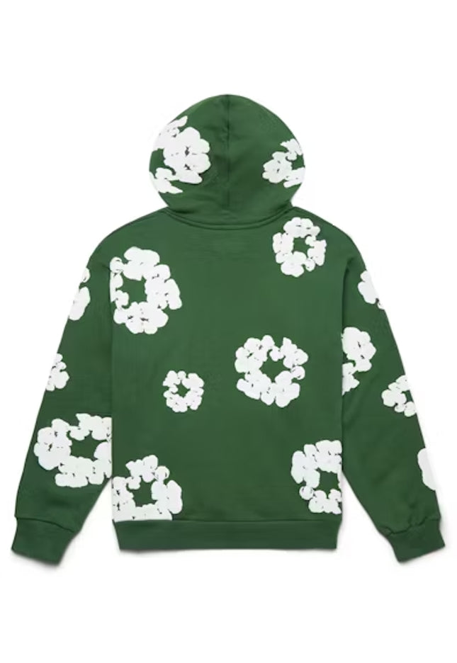 Denim Tears The Cotton Wreath Sweatshirt Green - SneakCenter