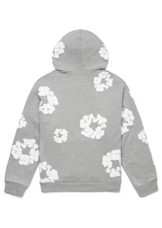 Denim Tears The Cotton Wreath Sweatshirt Grey - SneakCenter