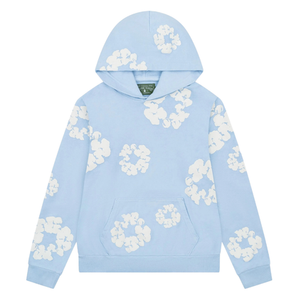 Denim Tears The Cotton Wreath Sweatshirt Light Blue