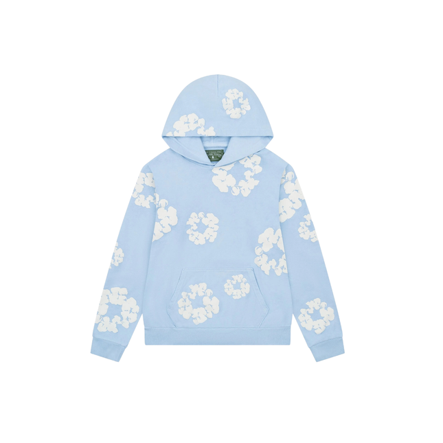 Denim Tears The Cotton Wreath Sweatshirt Light Blue