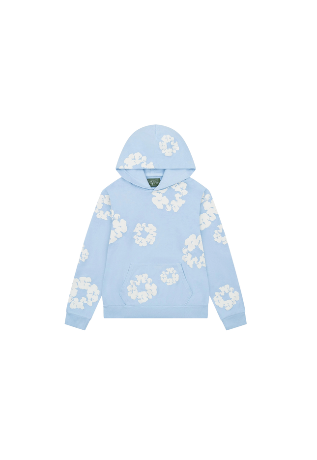 Denim Tears The Cotton Wreath Sweatshirt Light Blue