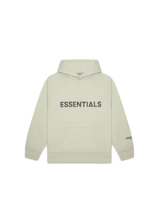 Fear of God Essentials Hoodie Applique Sage - SneakCenter