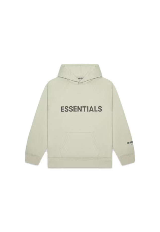 Fear of God Essentials Hoodie Applique Sage - SneakCenter