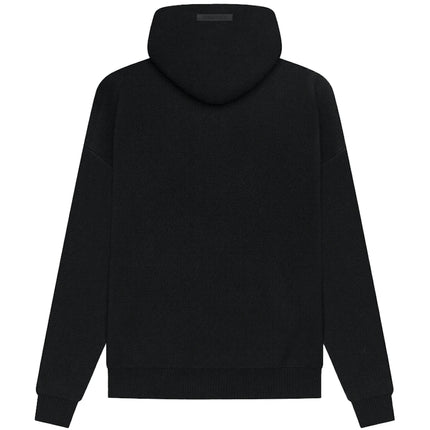 Fear of God Essentials Knit Hoodie "Black" - SneakCenter
