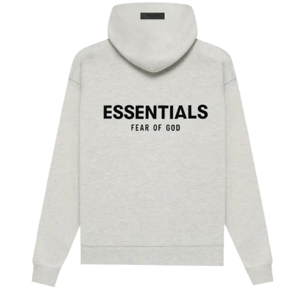 Fear of God Essentials Hoodie Light Oatmeal - SneakCenter