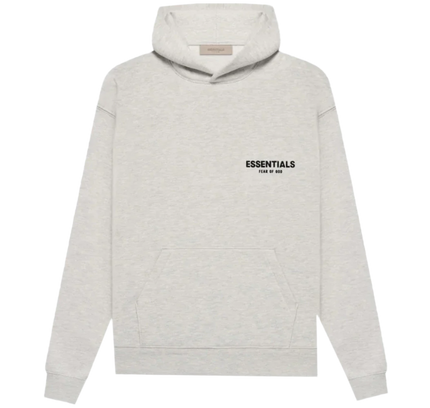 Fear of God Essentials Hoodie Light Oatmeal - SneakCenter