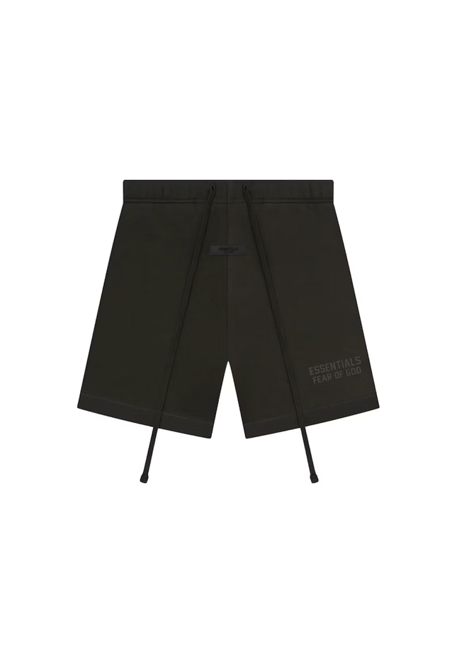 Fear of God Essentials Sweatshort Off Black - SneakCenter