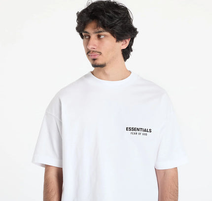 Fear of God Essentials Classic Sleeve Tee Bright White