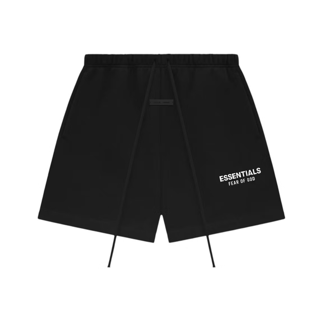 Fear of God Essentials Classic Sweatshort Jet Black - SneakCenter