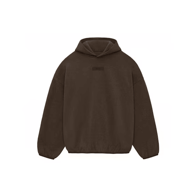 Fear of God Essentials Core Collection Hoodie Heather Wood - SneakCenter