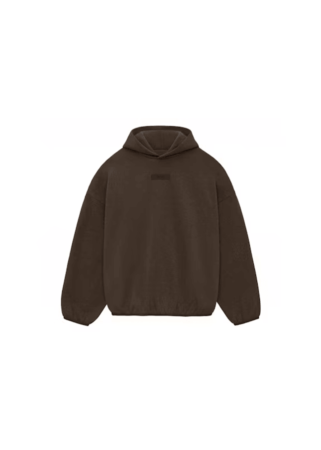 Fear of God Essentials Core Collection Hoodie Heather Wood - SneakCenter