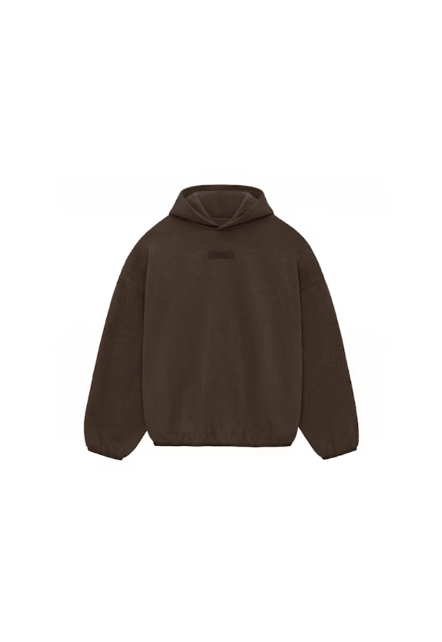 Fear of God Essentials Core Collection Hoodie Heather Wood - SneakCenter