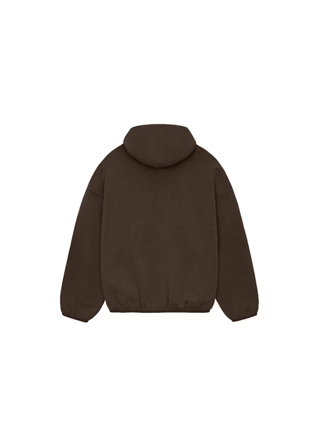 Fear of God Essentials Core Collection Hoodie Heather Wood - SneakCenter