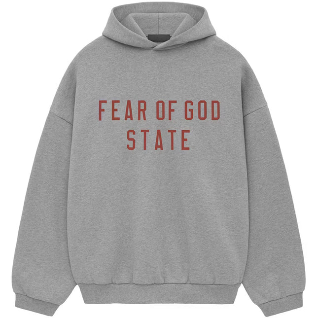 Fear of God Essentials Fleece Hoodie Dark Heather - SneakCenter