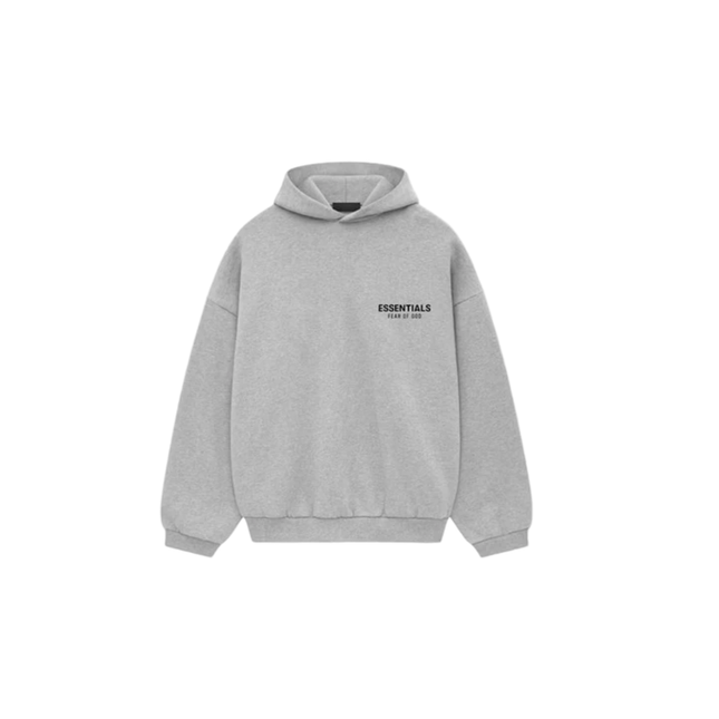 Fear of God Essentials Fleece Hoodie Light Heather Gray