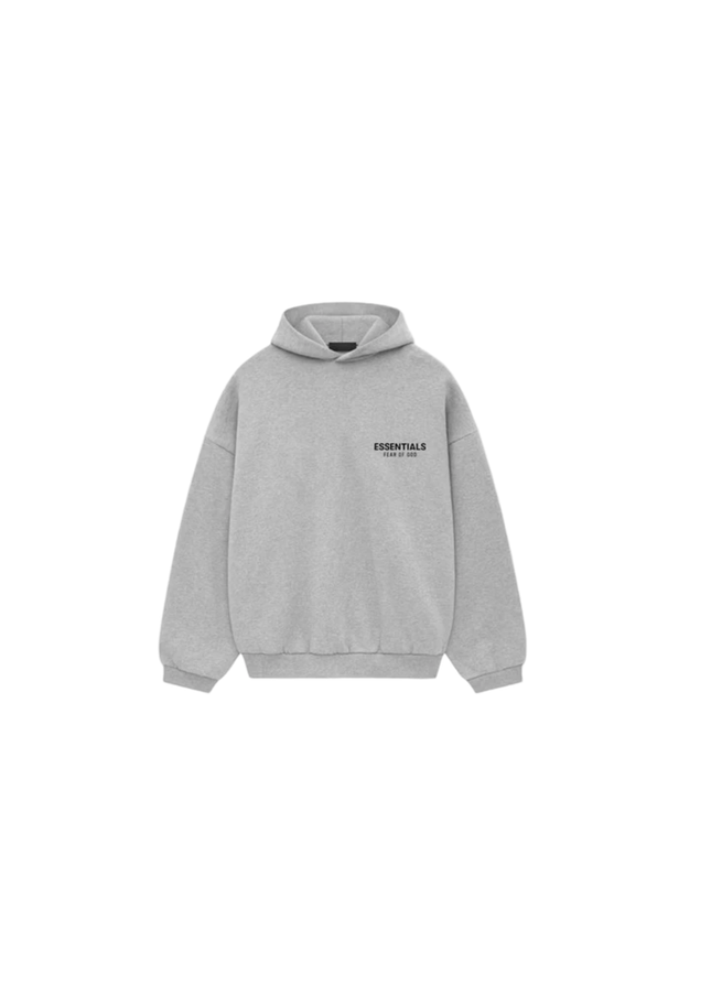 Fear of God Essentials Fleece Hoodie Light Heather Gray