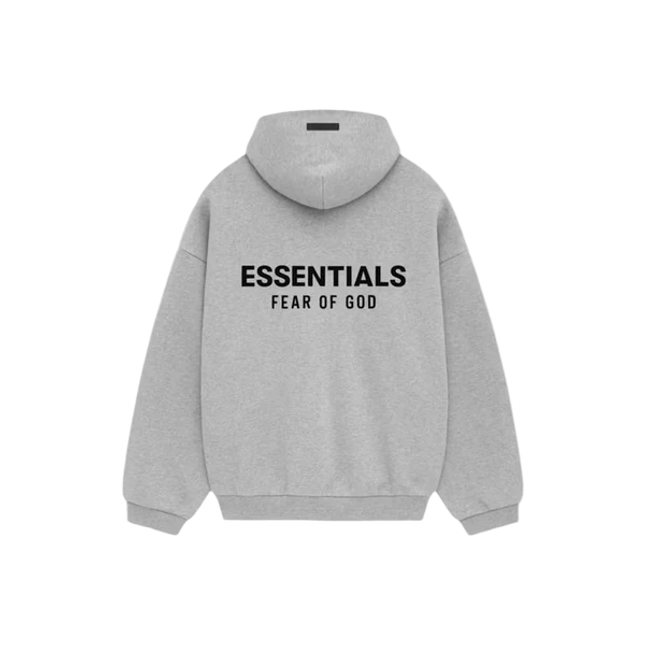 Fear of God Essentials Fleece Hoodie Light Heather Gray