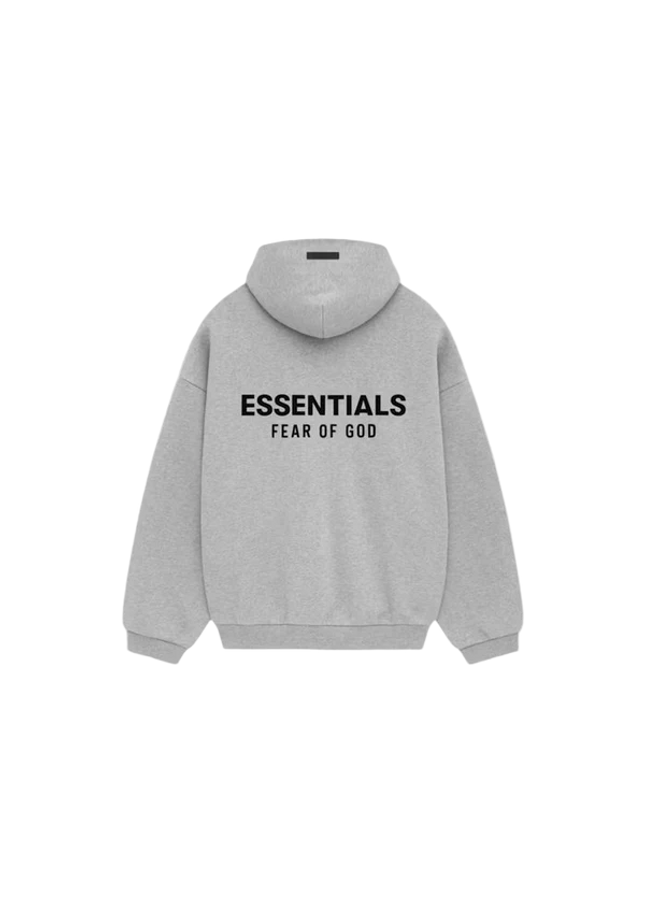 Fear of God Essentials Fleece Hoodie Light Heather Gray