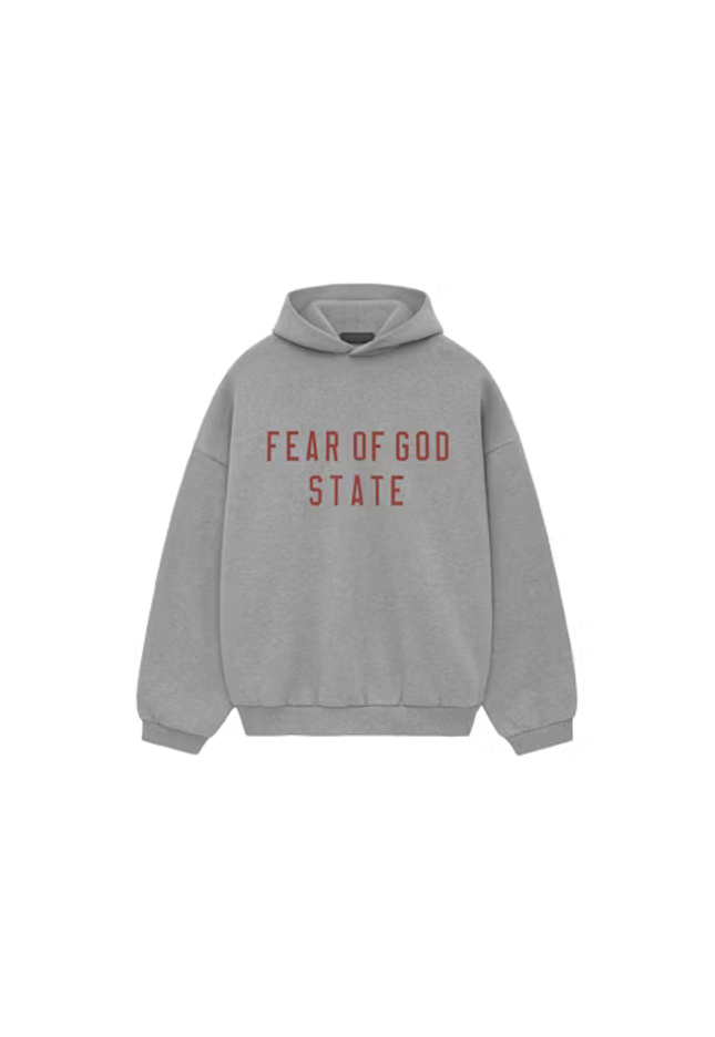 Fear of God Essentials Fleece II Hoodie Dark Heather - SneakCenter