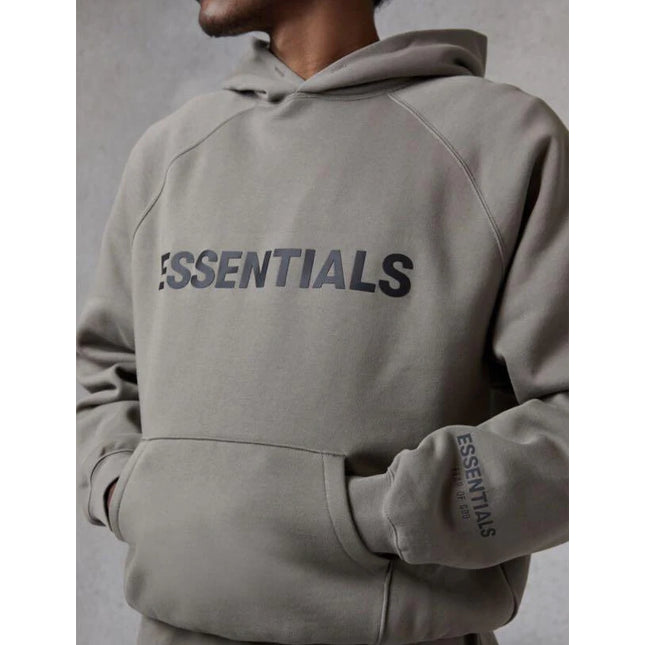 Fear of God Essentials Hoodie "Cement"