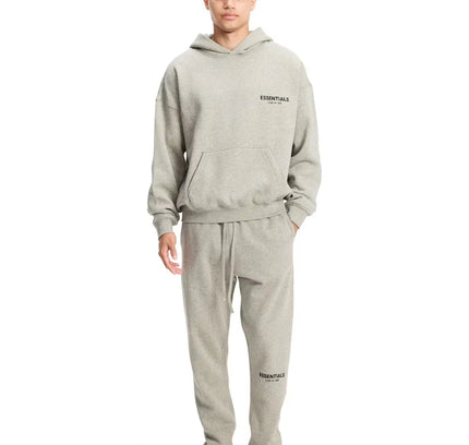 Strach z Boha <tc>Essentials</tc> Mikina s kapucí Tmavá ovesná kaše