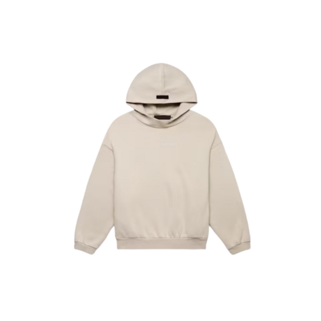 Fear of God Essentials Hoodie Silver Cloud - SneakCenter