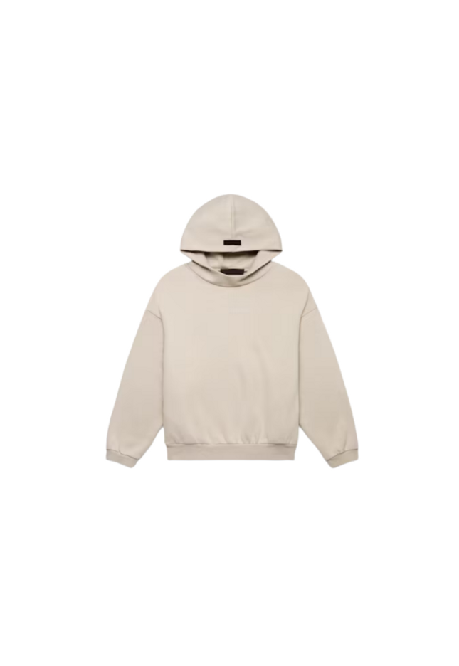 Fear of God Essentials Hoodie Silver Cloud - SneakCenter