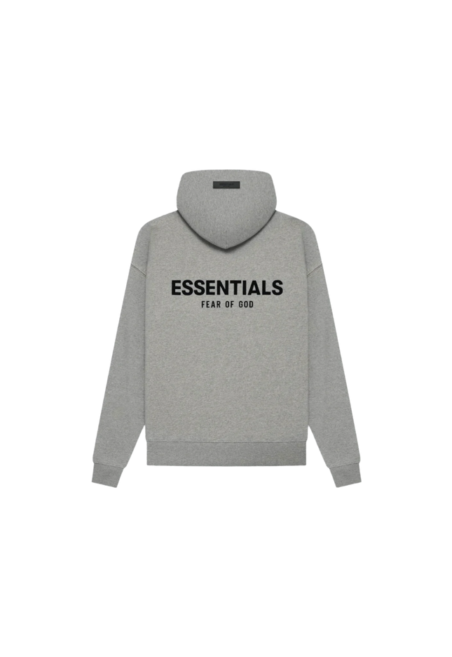 Fear of God Essentials Hoodie Dark Oatmeal - SneakCenter