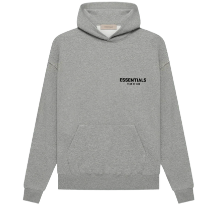 Fear of God Essentials Hoodie Dark Oatmeal - SneakCenter