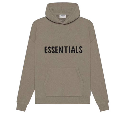 Fear of God Essentials Knit Hoodie "Taupe"