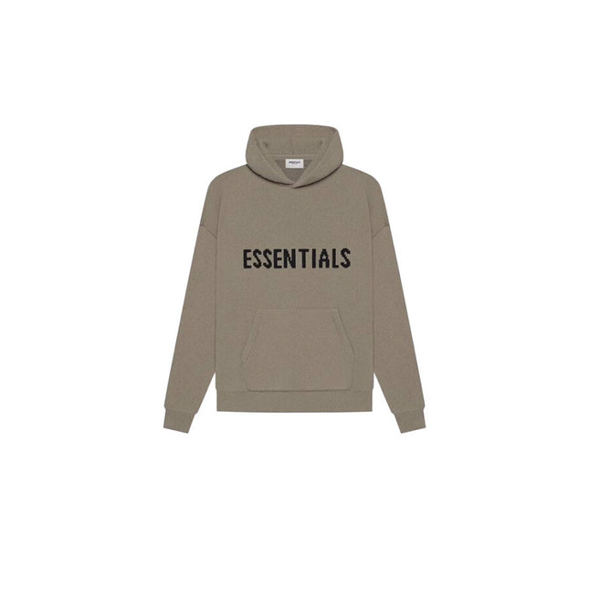 Fear of God Essentials Knit Hoodie "Taupe"
