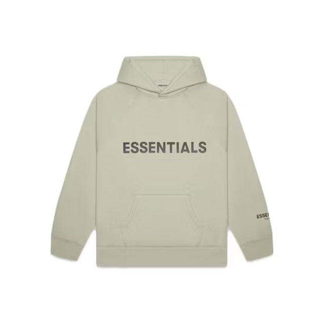 Fear of God Essentials Hoodie Applique Moss - SneakCenter