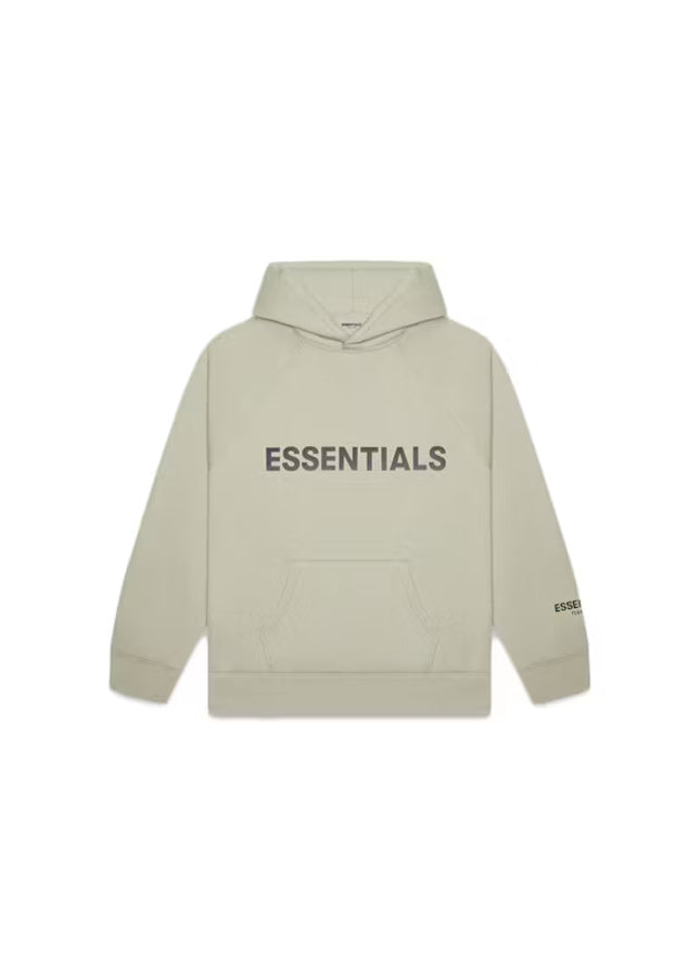Fear of God Essentials Hoodie Applique Moss - SneakCenter