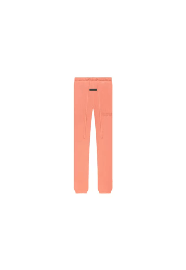Fear of God Essentials Sweatpants Coral - SneakCenter