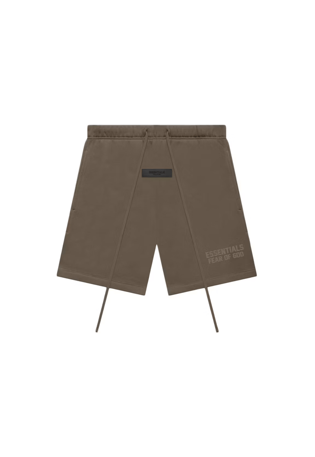 Fear of God Essentials Sweatshorts Wood - SneakCenter