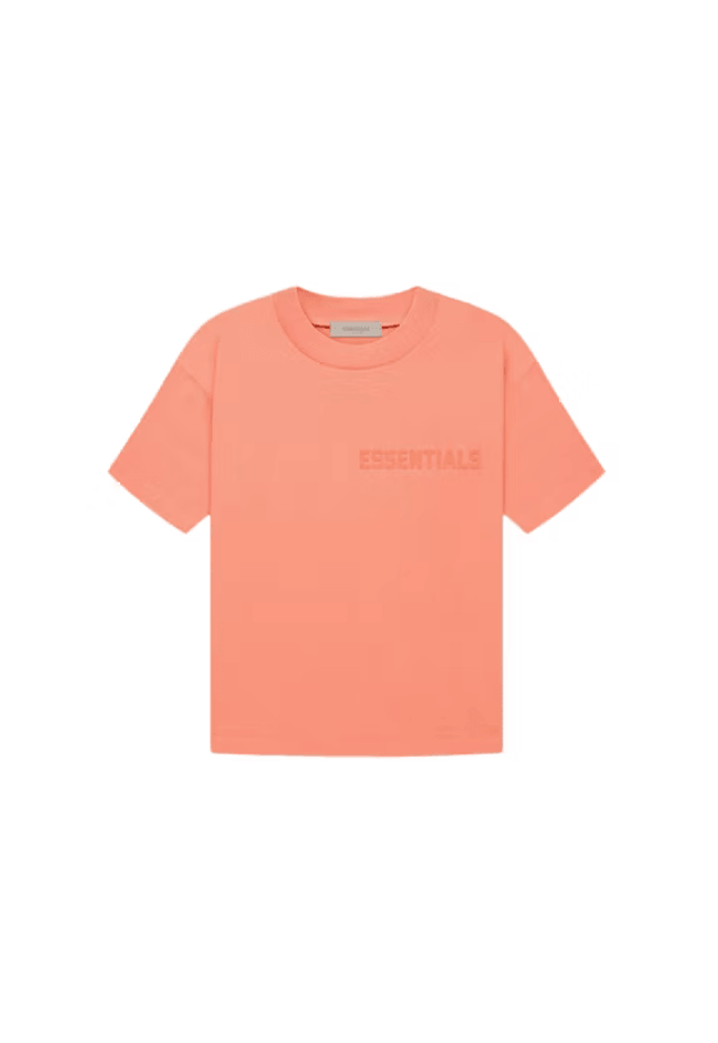 Fear of God Essentials T-shirt Coral - SneakCenter