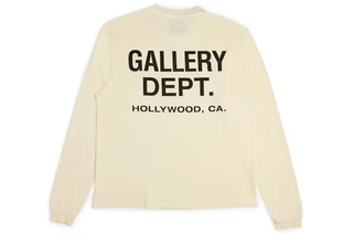 Gallery Dept. Souvenir LS T-shirt Cream