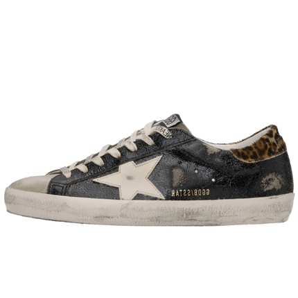 Golden Goose Superstar Black Leopard