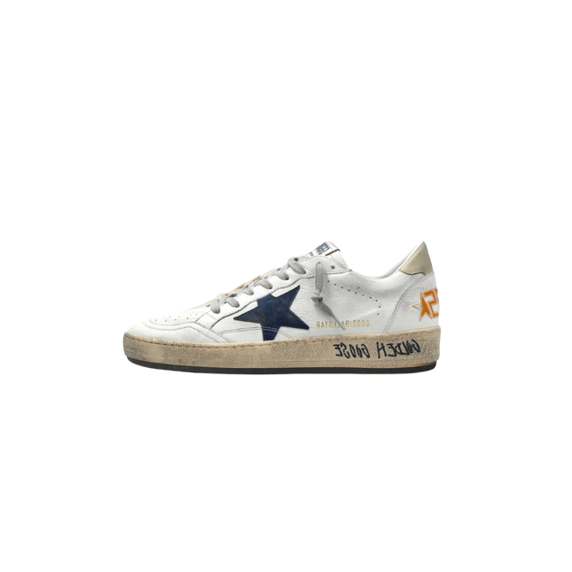 Golden Goose Ballstar White Blue