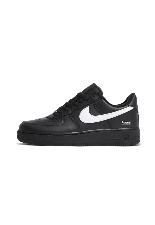 Nike Air Force 1 Low Supreme Black White - SneakCenter