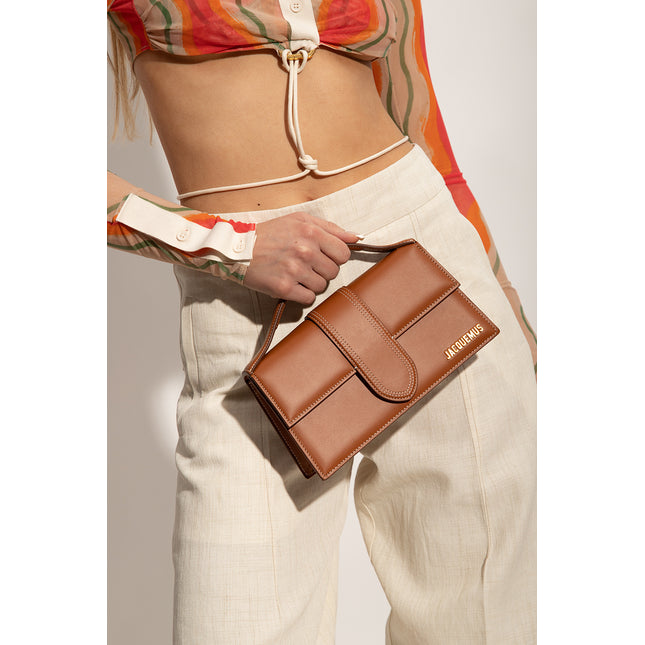 Jacquemus Le Grand Bambino Brown Bag - SneakCenter