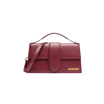 Jacquemus Le Grand Bambino Bordeaux
