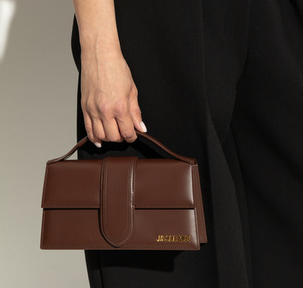 Jacquemus Le Grand Bambino Dark Brown Bag - SneakCenter