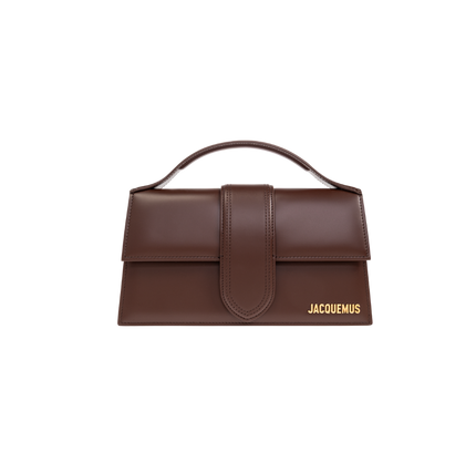 Jacquemus Le Grand Bambino Dark Brown Bag - SneakCenter