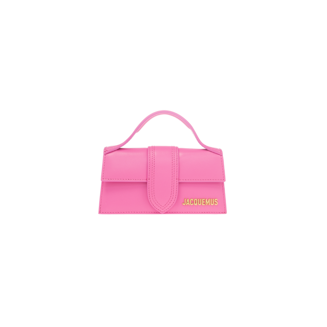 Jacquemus Le Grand Bambino Neon Pink Bag - SneakCenter