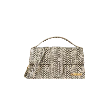 Jacquemus Le Grand Bambino Pitone Chiaro