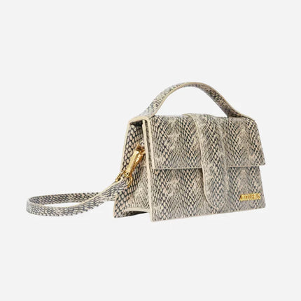 Jacquemus Le Grand Bambino Pitone Chiaro