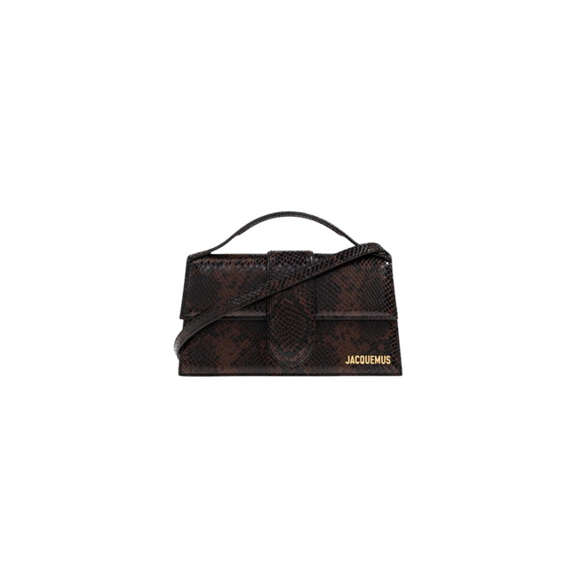 Jacquemus Le Grand Bambino Pitone Scuro